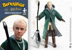 Noble Collection Draco Malfoy Quidditch - Bendyfigs - Harry Potter