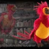 Noble Collection Fawkes The Phoenix Small Plush - Harry Potter