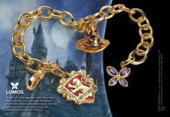 Noble Collection Lumos Gryffindor Charm Bracelet - Harry Potter