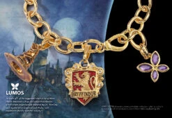Noble Collection Lumos Gryffindor Charm Bracelet - Harry Potter -Noble Collection NN7708 VUE3 600