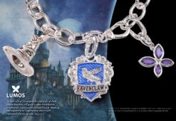 Noble Collection Lumos Ravenclaw - Charm Bracelet - Harry Potter -Noble Collection NN7712 VUE3 600