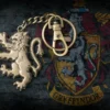 Noble Collection Gryffindor Lion Keychain - Harry Potter