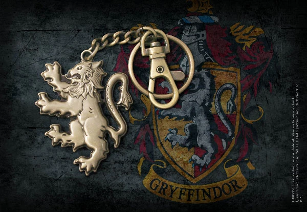 Noble Collection Gryffindor Lion Keychain - Harry Potter 1 Noble Collection Gryffindor Lion Keychain - Harry Potter