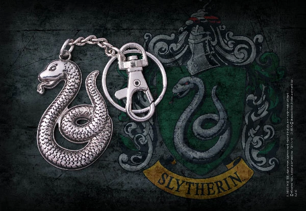 Noble Collection Slytherin Snake Keychain - Harry Potter 1 Noble Collection Slytherin Snake Keychain - Harry Potter