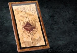 Noble Collection Marauders Map - Display Case