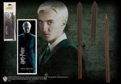 Noble Collection Draco Malfoy Wand Pen & Bookmark