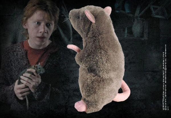Noble Collection Scabbers Plush Miniature - Harry Potter 2 Noble Collection Scabbers Plush Miniature - Harry Potter – Image 2