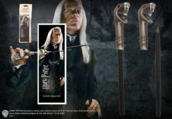 Noble Collection Lucius Malfoy Wand Pen And Bookmark