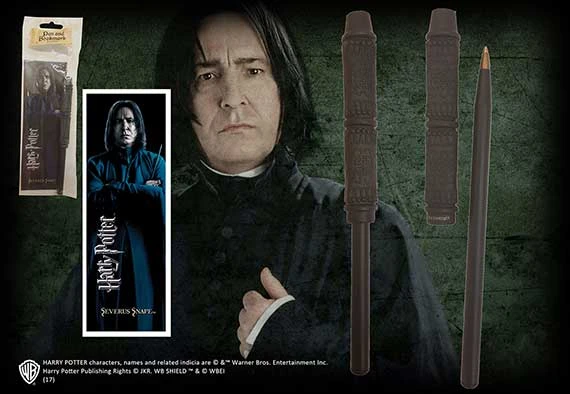 Noble Collection Snape Wand Pen & Bookmark 1 Noble Collection Snape Wand Pen & Bookmark