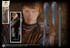 Noble Collection Ron Weasley Wand Pen & Bookmark