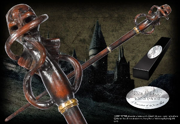 Noble Collection Death Eater Wand (swirl) 1 Noble Collection Death Eater Wand (swirl)