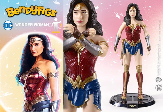 Noble Collection Wonder Woman - Bendyfig - DC Comics 1 Noble Collection Wonder Woman - Bendyfig - DC Comics