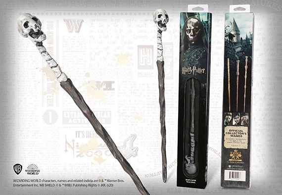 Noble Collection Death Eater Wand (skull) Blister Wand 1 Noble Collection Death Eater Wand (skull) Blister Wand