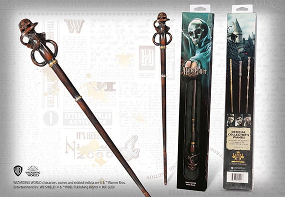 Noble Collection Death Eater Blister Wand (swirl) 1 Noble Collection Death Eater Blister Wand (swirl)