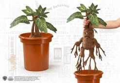Noble Collection Mandrake Electronic Interactive Plush - Harry Potter