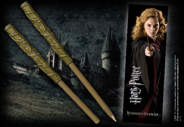 Noble Collection Hermione Wand Pen & Bookmark 1 Noble Collection Hermione Wand Pen & Bookmark