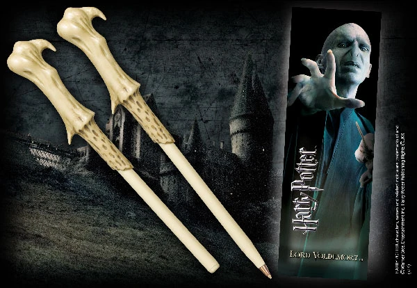 Noble Collection Voldemort Wand Pen & Bookmark 1 Noble Collection Voldemort Wand Pen & Bookmark