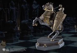 Noble Collection Wizard Chess Knight Bookend - Black - Harry Potter
