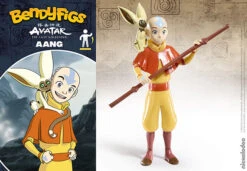 Noble Collection Aang - Bendyfigs - Avatar The Last Airbender