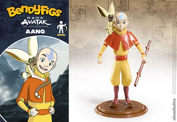 Noble Collection Aang - Bendyfigs - Avatar The Last Airbender 2 Noble Collection Aang - Bendyfigs - Avatar The Last Airbender – Image 2