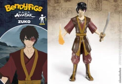Noble Collection Zuko - Bendyfigs - Avatar The Last Airbender