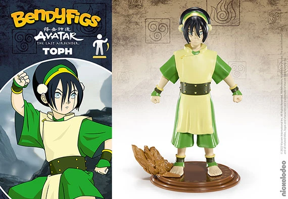 Noble Collection Toph - Bendyfigs - Avatar The Last Airbender 2 Noble Collection Toph - Bendyfigs - Avatar The Last Airbender – Image 2