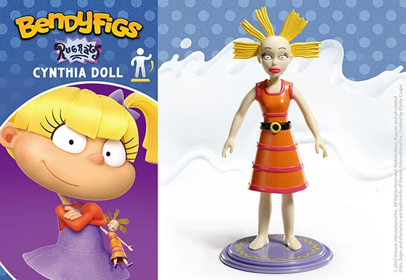 Noble Collection Cynthia - Bendyfigs - Rugrats 2 Noble Collection Cynthia - Bendyfigs - Rugrats – Image 2