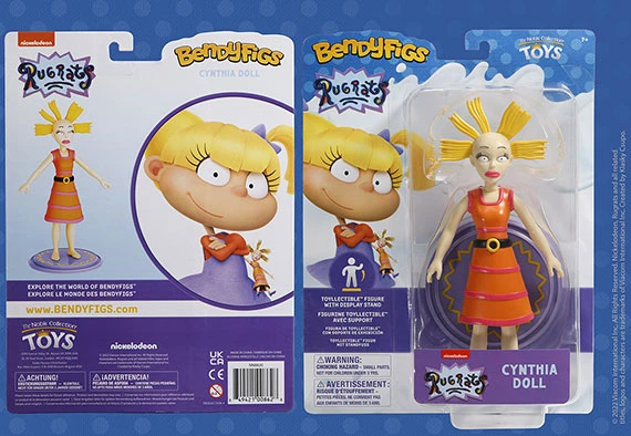 Noble Collection Cynthia - Bendyfigs - Rugrats 3 Noble Collection Cynthia - Bendyfigs - Rugrats – Image 3