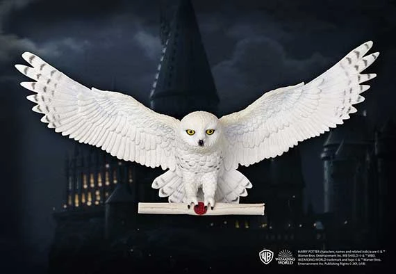 Noble Collection Hedwig Owl Post Wall Décor - Harry Potter 1 Noble Collection Hedwig Owl Post Wall Décor - Harry Potter