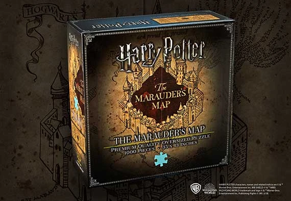 Noble Collection Puzzle - The Marauder’s Map Cover 1 Noble Collection Puzzle - The Marauder’s Map Cover