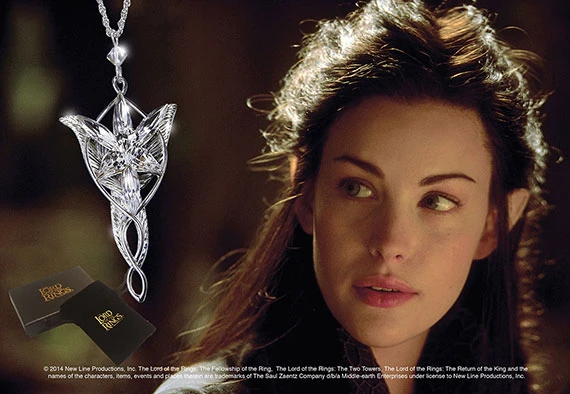Noble Collection Réplica - Arwen Evenstar Pendant - The Lord Of The Rings 1 Noble Collection Réplica - Arwen Evenstar Pendant - The Lord Of The Rings