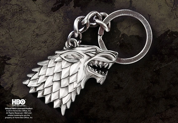 Noble Collection GOT - STARK Key Chain 1 Noble Collection GOT - STARK Key Chain