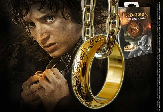 Noble Collection The One Ring - Replica In Blister 1 Noble Collection The One Ring - Replica In Blister